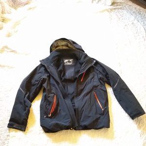 Phenix Ski/Snowboard Jacket - Black Men's XL